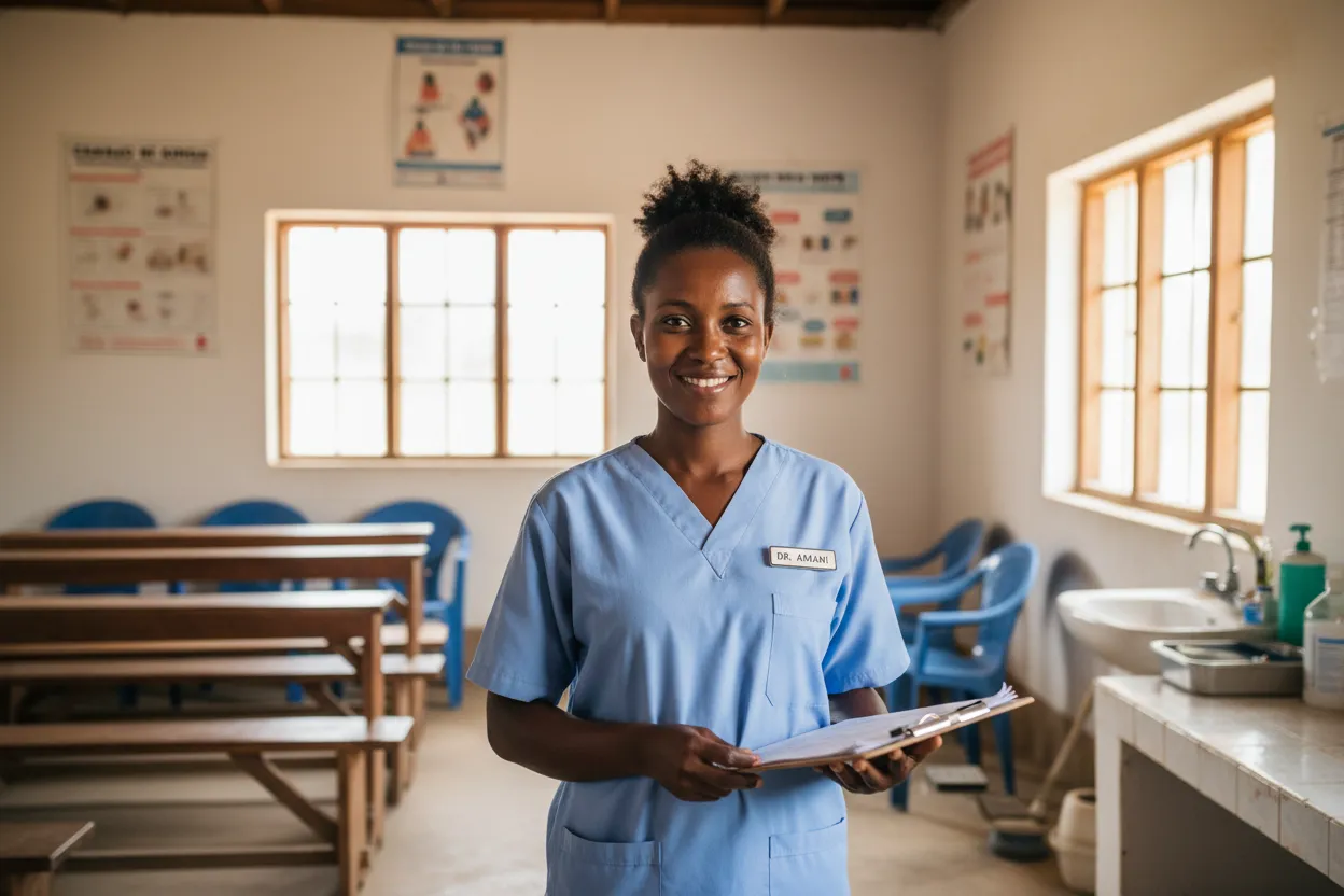 Tanzanian Healthcare Worker